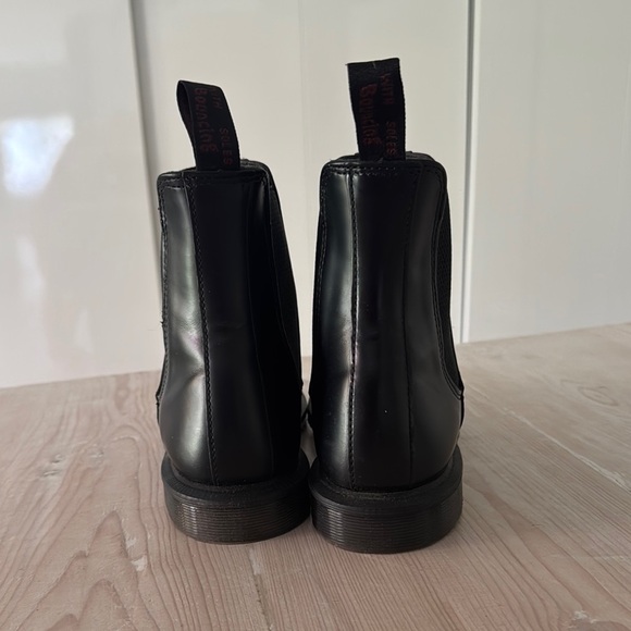 Dr. Martens Black Ankle Boots with Elastic Panels - Picture 7 of 13